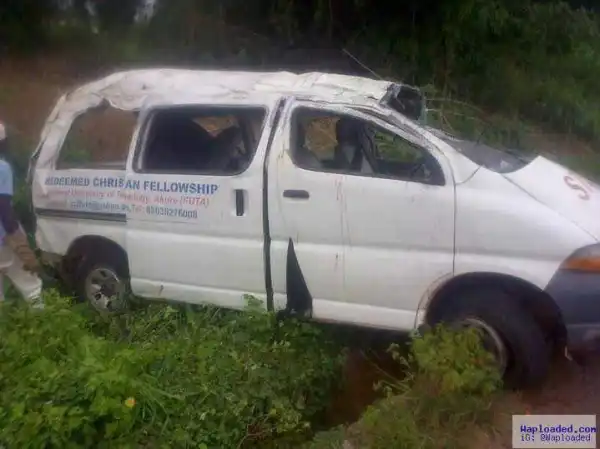 Photos: 4 Undergraduate FUTA students die in fatal accident